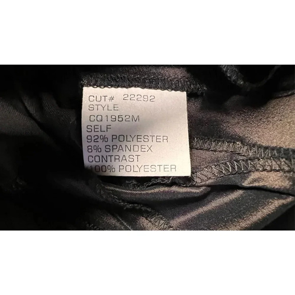 Tadashi Collection Womens Brown Taffeta Pleated Criss-Cross A-Line Dress Size 6 - Picture 7 of 13